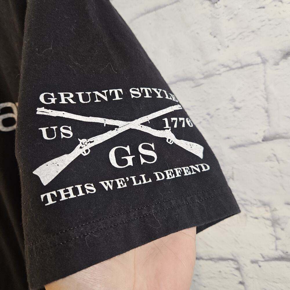 grunt style veteran men's XL t-shirt - Picture 2 of 4